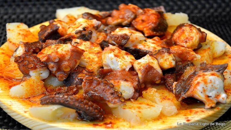 Como se aliña el pulpo a la gallega