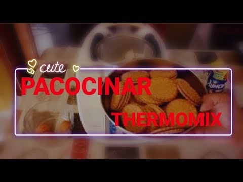 Bizcocho de galletas y chocolate thermomix
