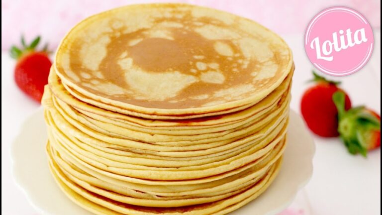 Ingrediente receta receta de crepes en español
