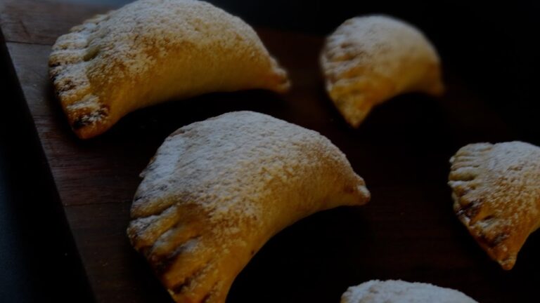 Empanadillas de cabello de angel al horno