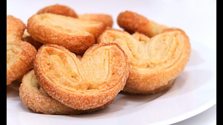 Como hacer palmeritas con masa de hojaldre