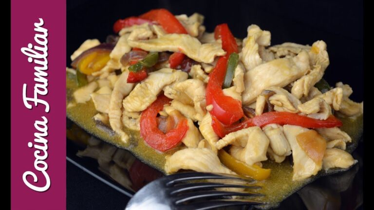 Pollo estilo chino con salsa de soja