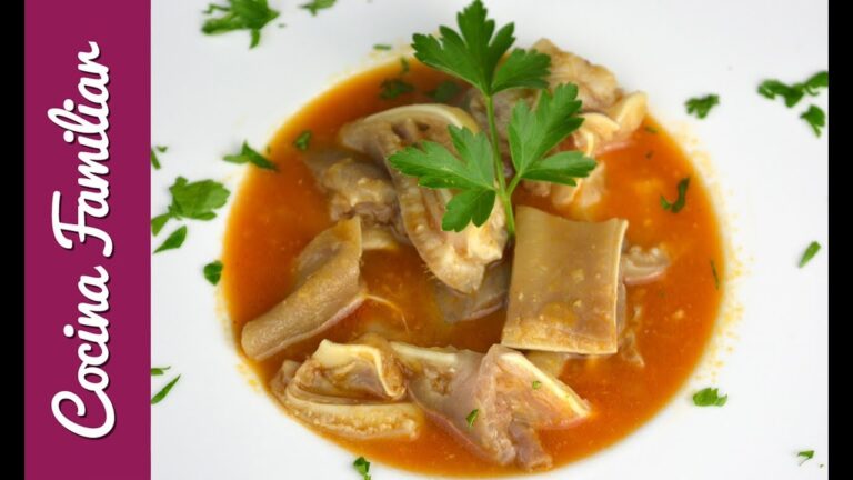 Como hacer oreja de cerdo en salsa