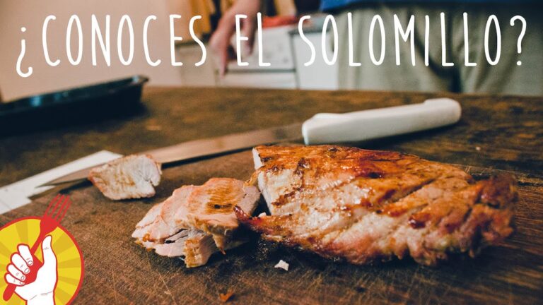Solomillo al horno en su jugo