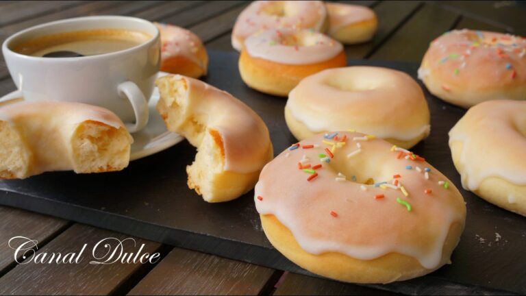 Como hacer donuts caseros al horno