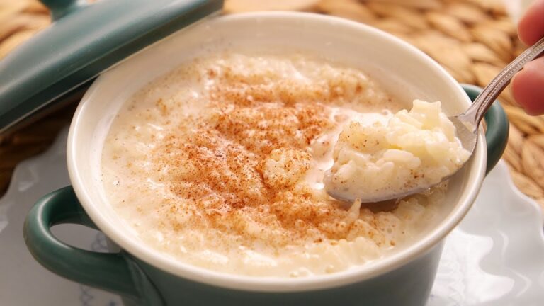 Arroz con leche fácil y rápido