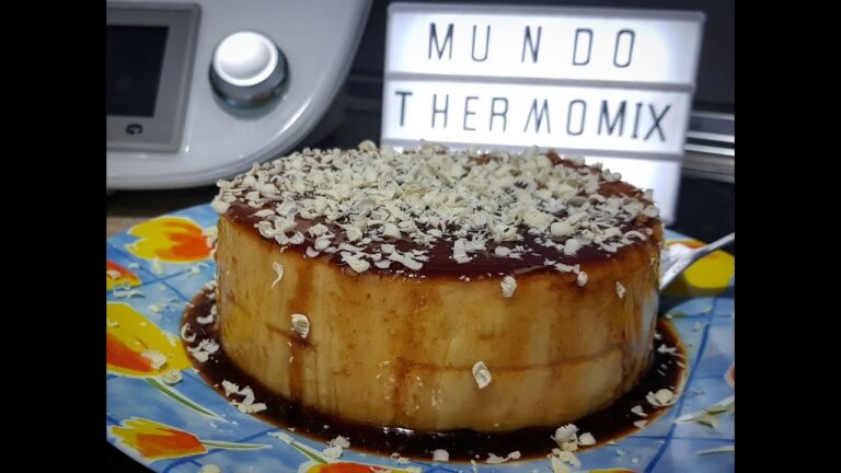 Flan de queso y cuajada thermomix