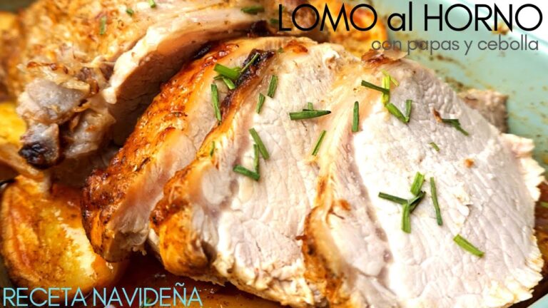 Cinta de lomo al horno con patatas
