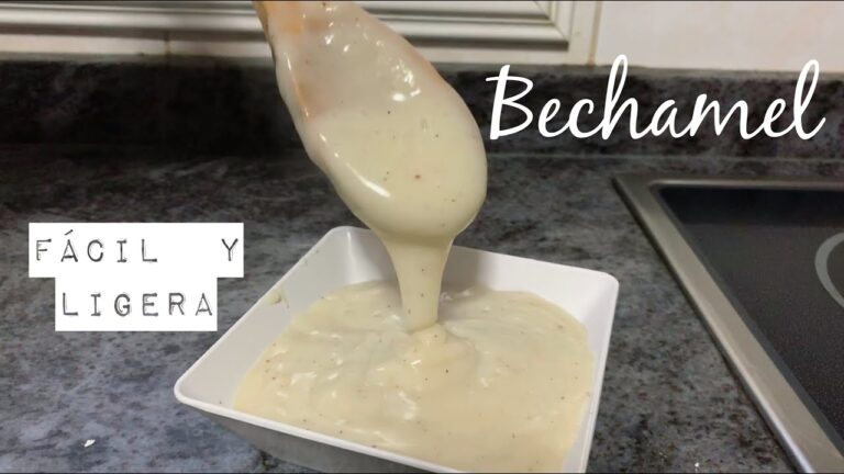 Se puede hacer bechamel con maizena