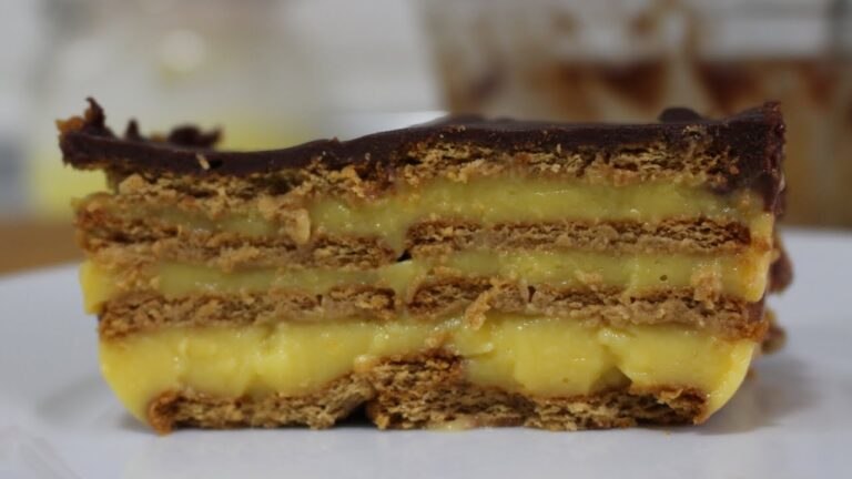 Tarta de la abuela con flanin