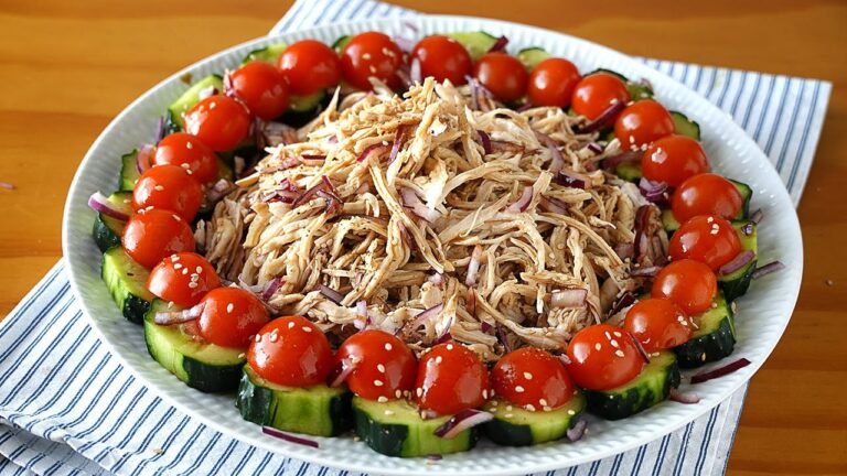 Ensalada de pollo asado con mayonesa