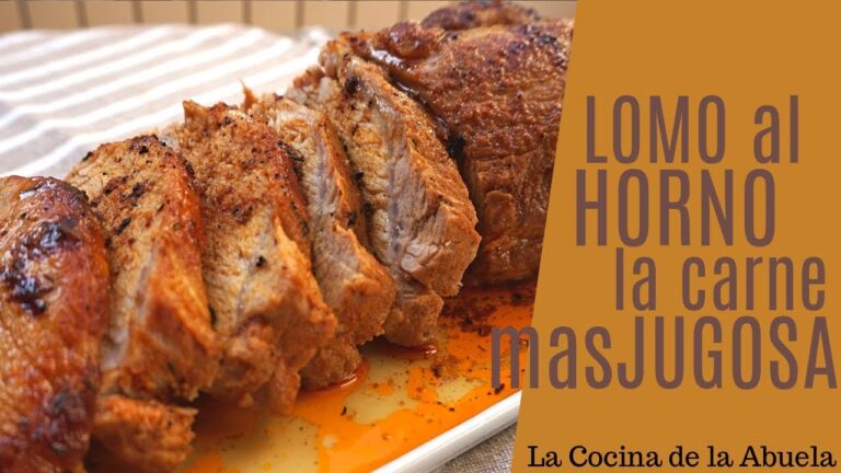 Como hacer cinta de lomo al horno