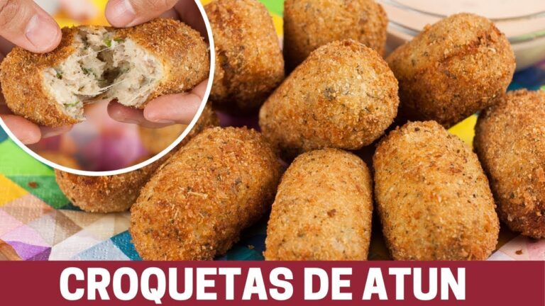 Como se hacen las croquetas de atun