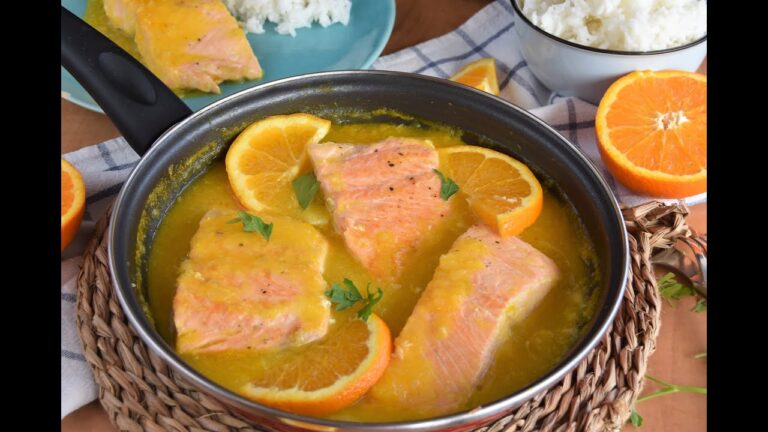 Recetas de salmon en salsa de naranja