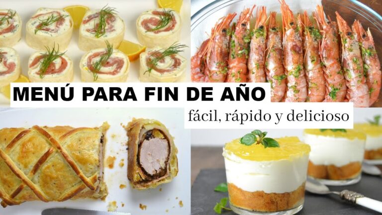 Recetas para nochevieja faciles y rapidas