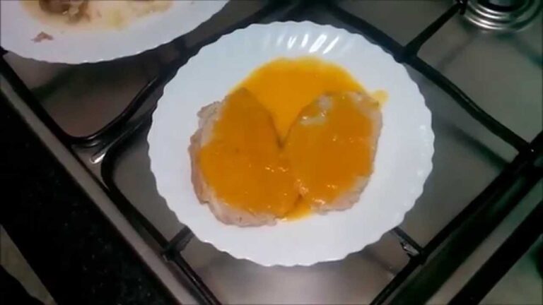 Lomo en salsa de cebolla y zanahoria
