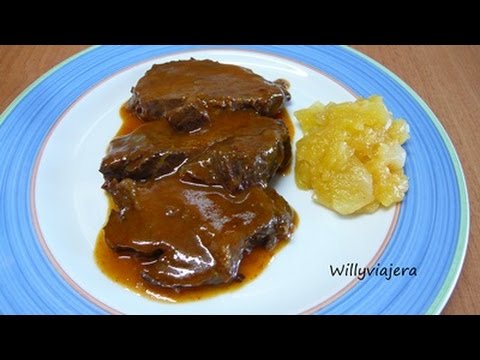 Carrillera de ternera en olla express