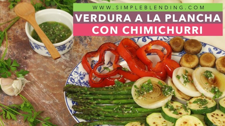 Parrilla de verduras a la plancha