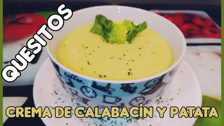 Pure de calabacin y patata thermomix