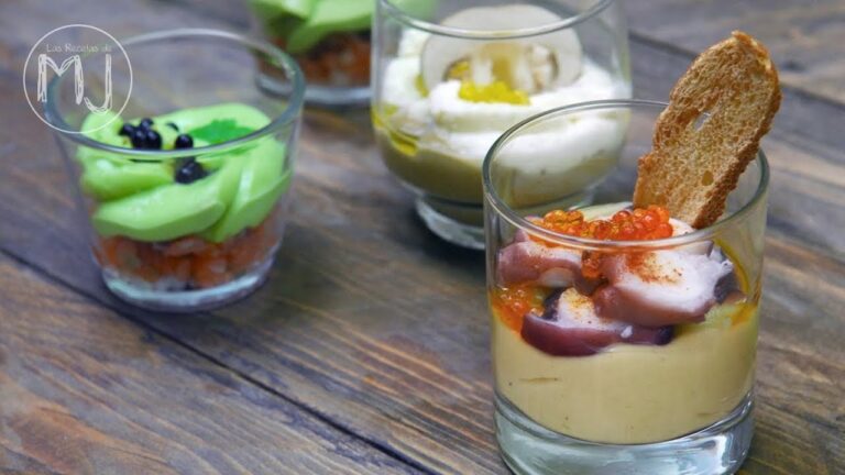Recetas de aperitivos en vasitos thermomix