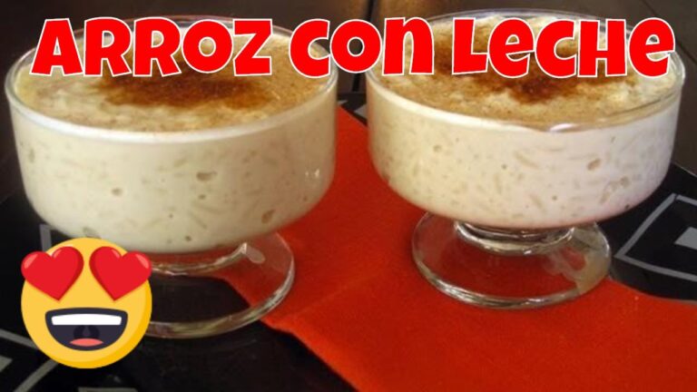 Arroz con leche cremoso delicioso y fácil