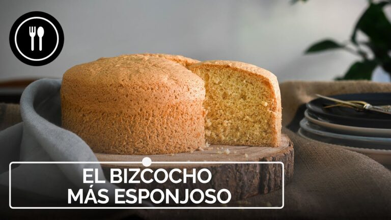 El bizcocho m&aacute;s esponjoso del mundo