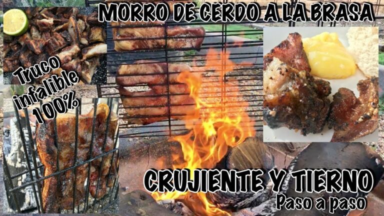 Como hacer careta de cerdo a la brasa