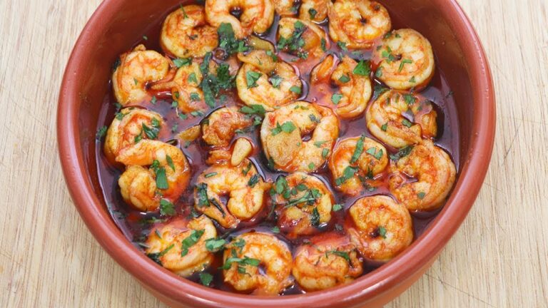 Gambas al pil pil receta andaluza