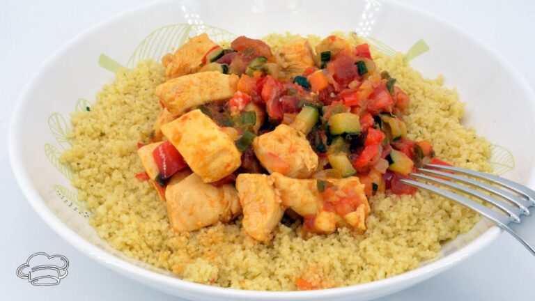 Como hacer cuscus con pollo y verduras