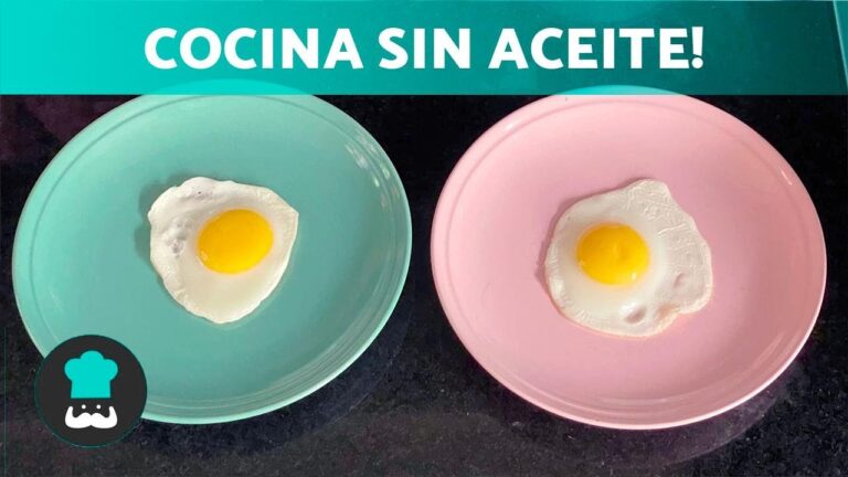 Como hacer huevos fritos sin aceite