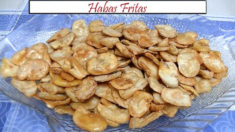 Como se hacen las habas fritas