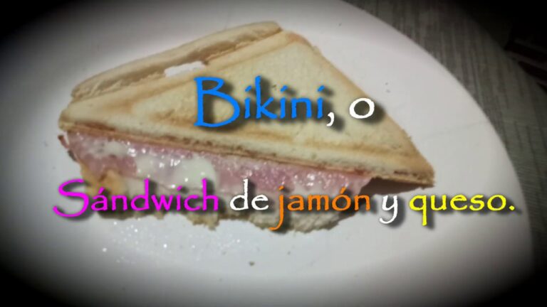 Bocadillo de jamon y queso calorias