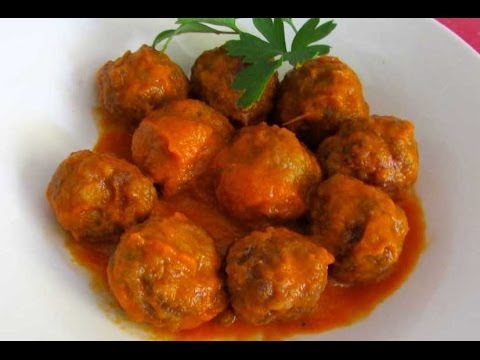 Albondigas con tomate receta dela abuela