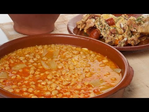Receta de puchero de garbanzos f&aacute;cil