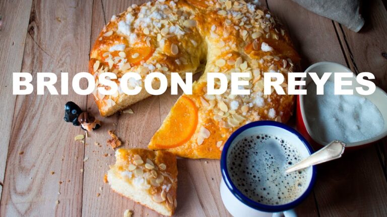 Receta roscón de reyes con masa brioche
