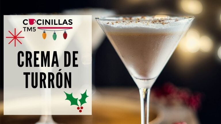 Crema de turrón para relleno thermomix