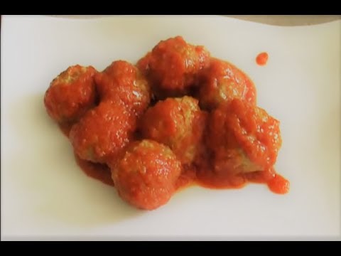 Albóndigas en salsa de tomate thermomix