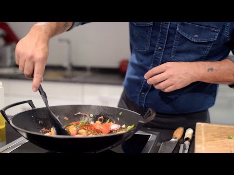 Recetas de wok de verduras y pollo