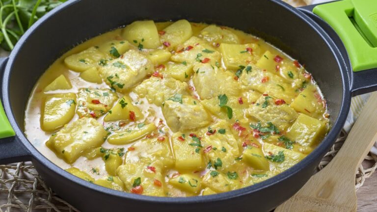 Bacalao a la cazuela con patatas