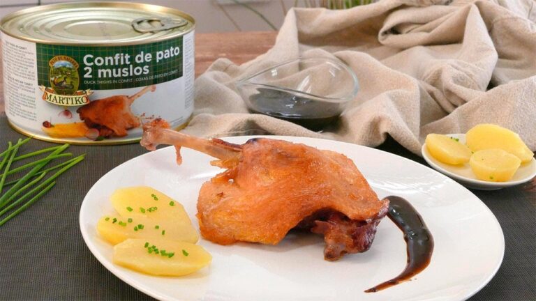 Cual es la mejor salsa para el confit de pato