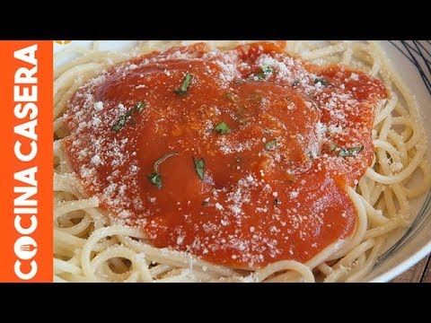 Receta salsa de tomate para pasta