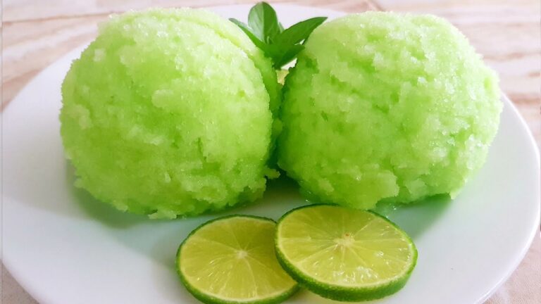 Como hacer helado de lim&oacute;n casero