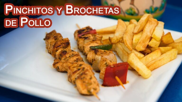 Con que acompa&ntilde;ar pinchos de pollo
