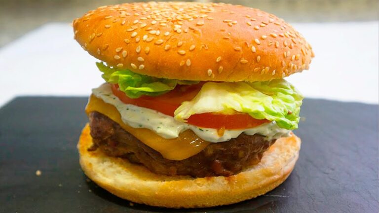 Como hacer una hamburguesa paso a paso
