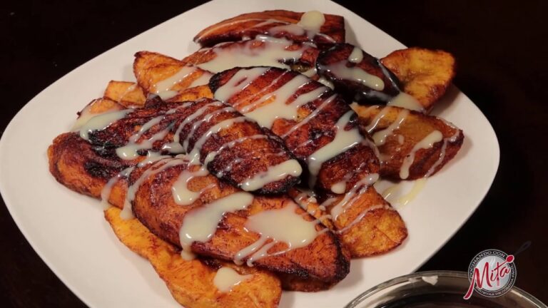 Como se hace el platano frito