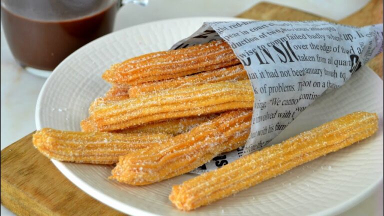 Como hacer la masa para churros
