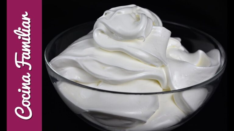 Como hacer merengue casero para tartas