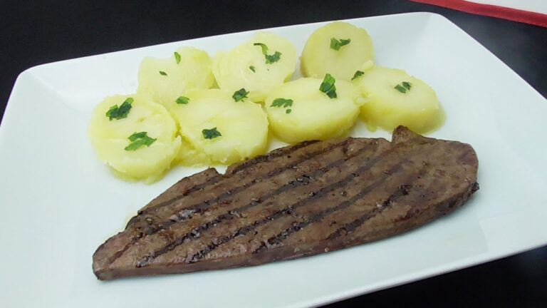 Filetes de higado a la plancha