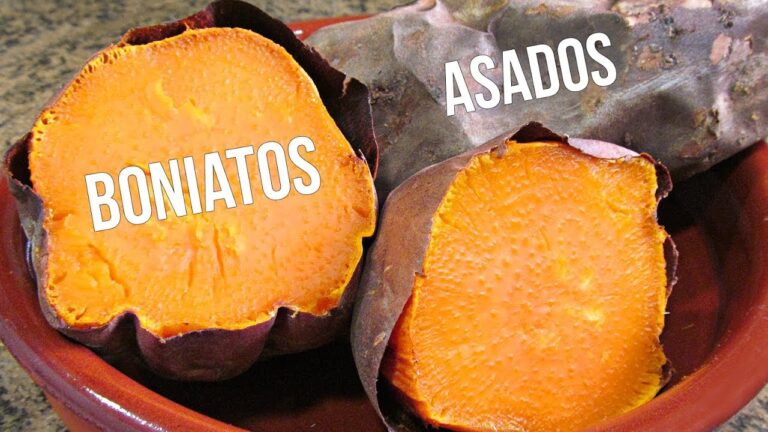 Como se hacen los boniatos al horno