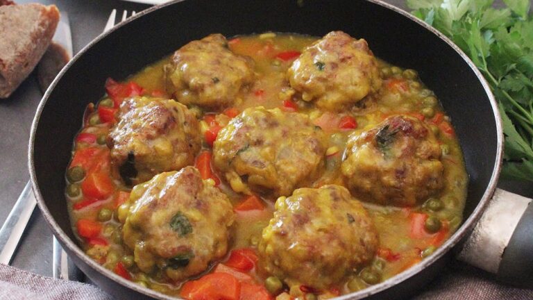 Como hacer albondigas en salsa caseras